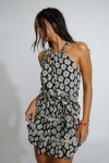 Abito corto da spiaggia nero JOVITA SARONG - 5