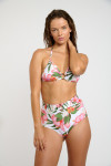 Costume da bagno due pezzi con stampa tropicale KINEW & FIMA TAHITI - 6