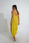 Abito lungo color curry in cotone LAGUNA CAMERON - 2
