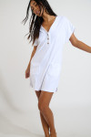 Robe en éponge blanche LILA SEASPONGE - 4