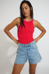 LUNELY POPSAIL red one-piece swimsuit