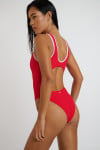 LUNELY POPSAIL red one-piece swimsuit