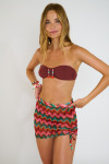 MALANI NALIKATUL tulle pareo skirt