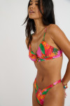 Costume da bagno due pezzi arancione stampato MELIO & RITA ALAMEA - 4