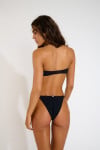 MYERO & OLA BLACK black bandeau two-piece swimsuit