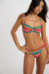 MYERO & TUPA NALIKA orange bandeau 2-piece swimsuit