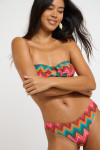 MYERO & TUPA NALIKA orange bandeau 2-piece swimsuit