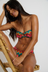 MYERO & TUPA NALIKA orange bandeau 2-piece swimsuit