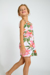 M LALA TAHITI tropical print for girls