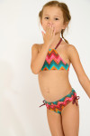 M LEGOS NALIKA zigzagprint bikini voor meisjes - 1