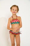 M LEGOS NALIKA zigzagprint bikini voor meisjes - 3