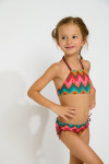 M LEGOS NALIKA zigzagprint bikini voor meisjes - 4