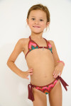 M ODESSA NALIKA zigzagprint bikini voor meisjes