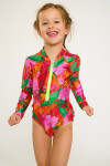Bañador anti-UV colorido para niña M SPLASHY ALAMEA - 4
