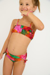 M TIXIE ALAMEA kleurrijke bandeau bikini voor meisjes - 1
