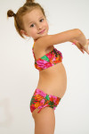 M TIXIE ALAMEA kleurrijke bandeau bikini voor meisjes - 3