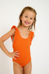 M TUNES SANTAYA orange one-piece swimsuit for girls - 1