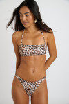 Costume da bagno a fascia due pezzi beige NILO & AIRA SAVARI - 4