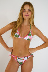 Bikini con estampado tropical NUCO & DIMKA TAHITI