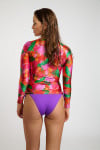 OOHLA ALAMEA & MIKTA COLORSUN orange two-piece swimsuit