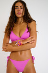 PASSO & MASSA SPARKLESUN pink two-piece swimsuit