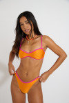 POCONAIDA SUNKISS oranje tweedelig badpak - 2
