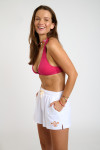 RILEY SEASPONGE white terry cloth shorts