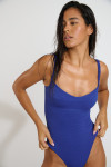 Maillot de bain 1 pièce bleu royal ROSALIA SANTAYA - 4