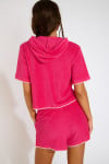 SEAN PALMSPONGE roze terry hoodie - 2