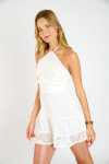 Robe à volants écru THALYAE BOATDAY