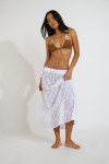 Gonna lunga da spiaggia bianca VARELA CALIOPE - 1