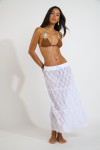 Gonna lunga da spiaggia bianca VARELA CALIOPE - 3