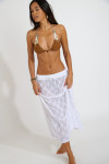 Gonna lunga da spiaggia bianca VARELA CALIOPE - 5