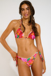 Maillot de bain 2 pièces orange YERO & DIMKA ALAMEA