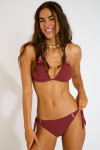 YERO & DASIA TOTEM brown bikini