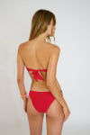 ZINO & ONYTA SPRING red bandeau 2-piece swimsuit