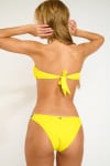 ZINO & ONYTA SPRING yellow bandeau 2-piece swimsuit