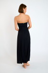 Robe bustier noire ZYRAH PERLINA