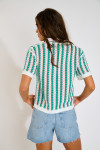 AVILA BLOOMDAY kleurrijk gehaakte blouse - 6