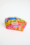 DORICE SUNRAMA large orange tropical print pouch - 3