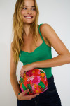 DORICE SUNRAMA grote rode print pouch - 1