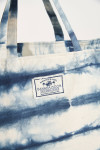 Alberto Renata blue tie-and-dye printed tote bag - 3