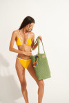 Mendes Acara green crochet bag - 4