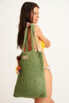 Mendes Acara green crochet bag - 2