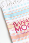 GATE MARBELLA Colorful striped beach fouta
