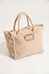 Borsa da spiaggia beige ANI CARLINA - 1