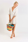 SEAL HEYBAY Colorful raffia bag - 3