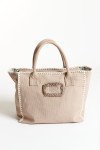 Sac cabas beige SETA CARLINA