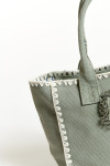 SETA CARLINA khaki tote bag - 4