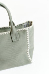 SETA CARLINA khaki tote bag - 7